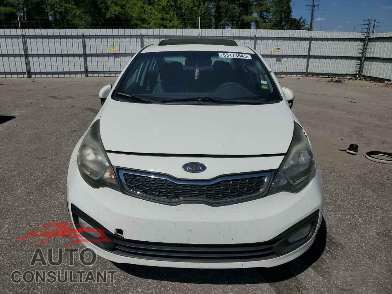 KIA RIO 2012 - KNADN4A38C6047536
