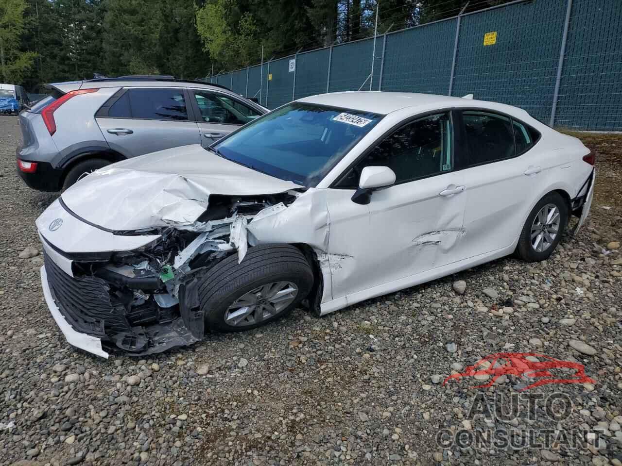 TOYOTA CAMRY 2025 - 4T1DAACK8SU001308
