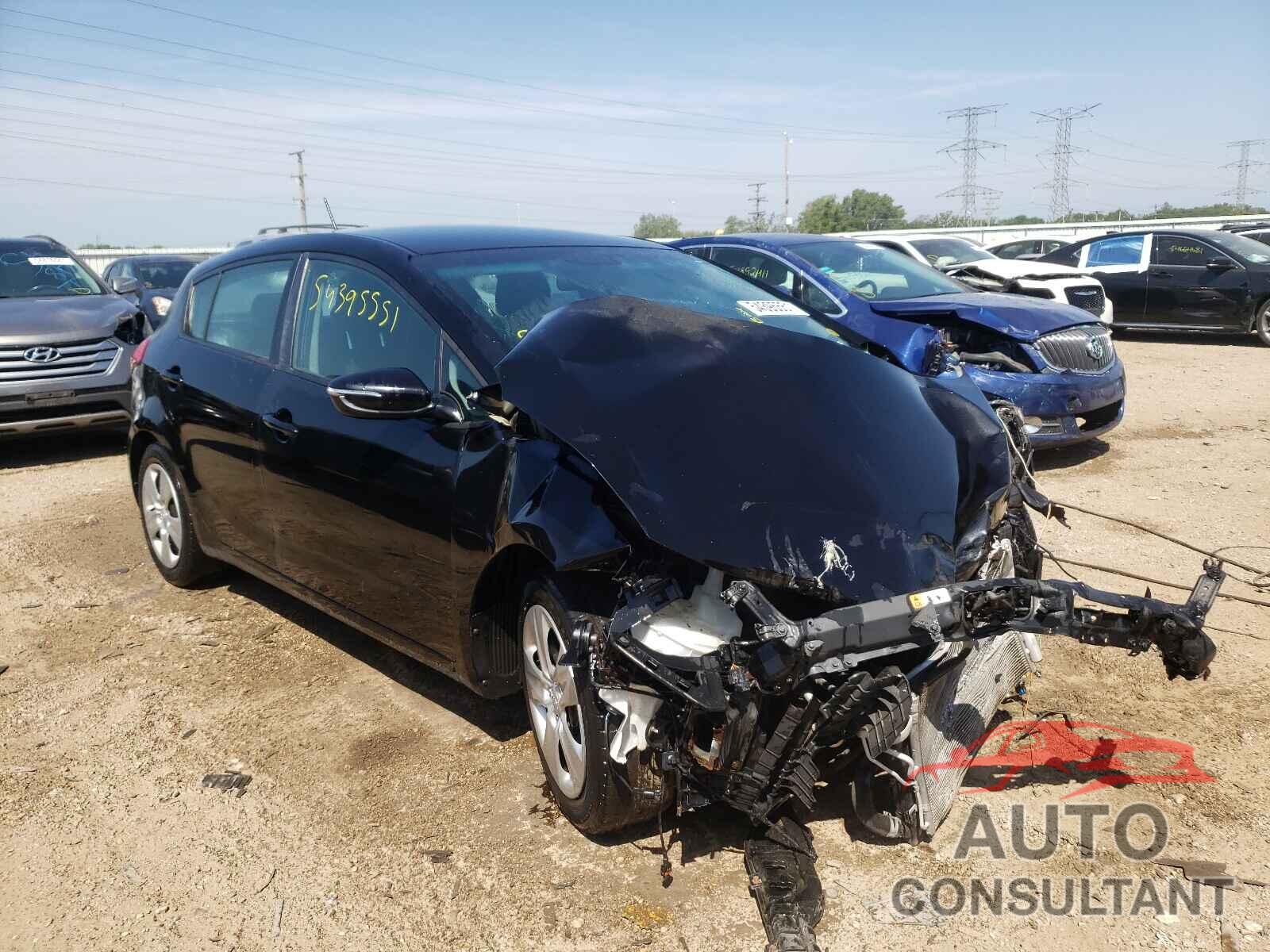 KIA FORTE 2016 - KNAFK5A81G5524516