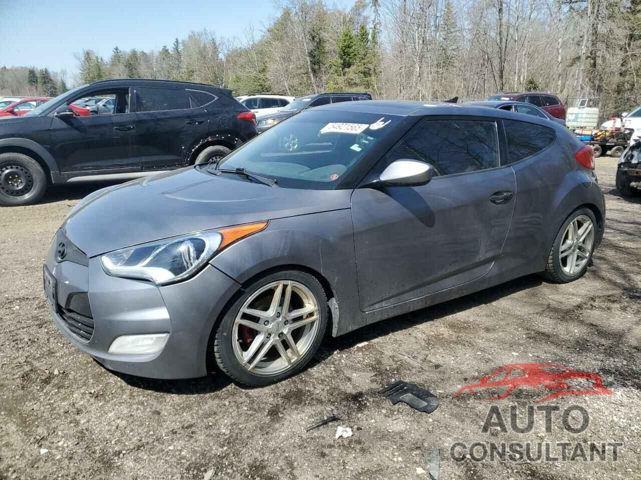 HYUNDAI VELOSTER 2013 - KMHTC6ADXDU145484