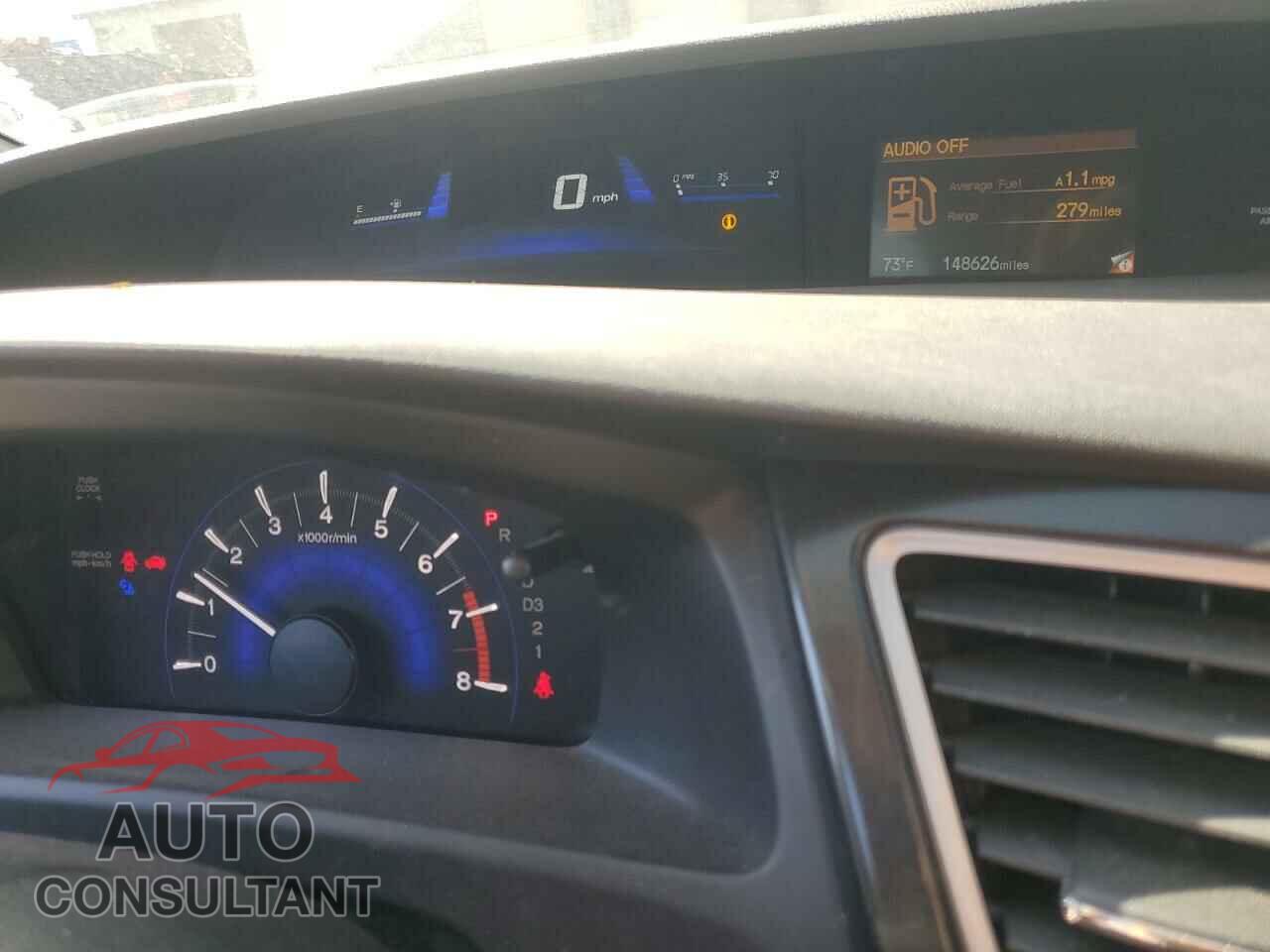 HONDA CIVIC 2013 - 2HGFB2F54DH556544