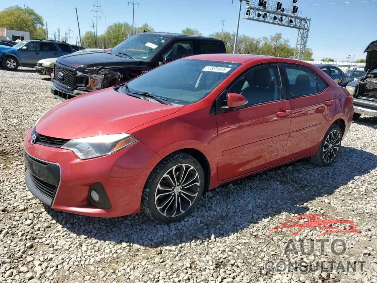 TOYOTA COROLLA 2016 - 2T1BURHE6GC745305
