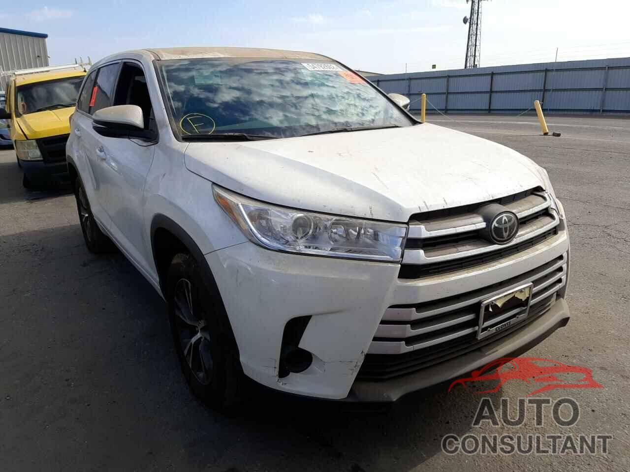 TOYOTA HIGHLANDER 2018 - 5TDZZRFH2JS257853