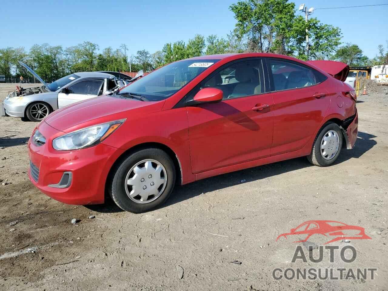 HYUNDAI ACCENT 2014 - KMHCT4AE6EU743053