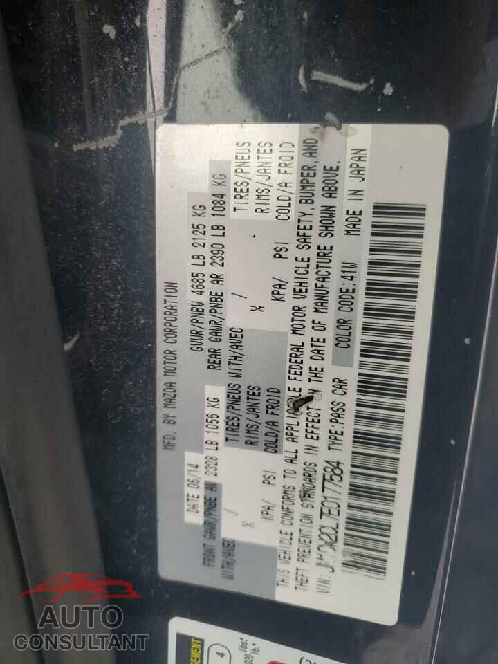 MAZDA 5 2014 - JM1CW2CL7E0177584