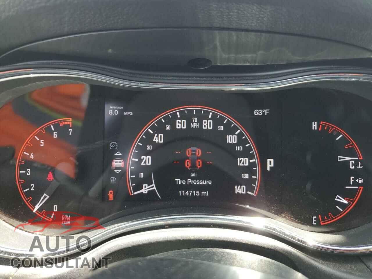 DODGE DURANGO 2017 - 1C4RDJAG0HC824037