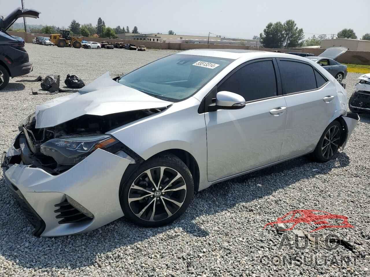 TOYOTA COROLLA 2017 - 5YFBURHE9HP593991