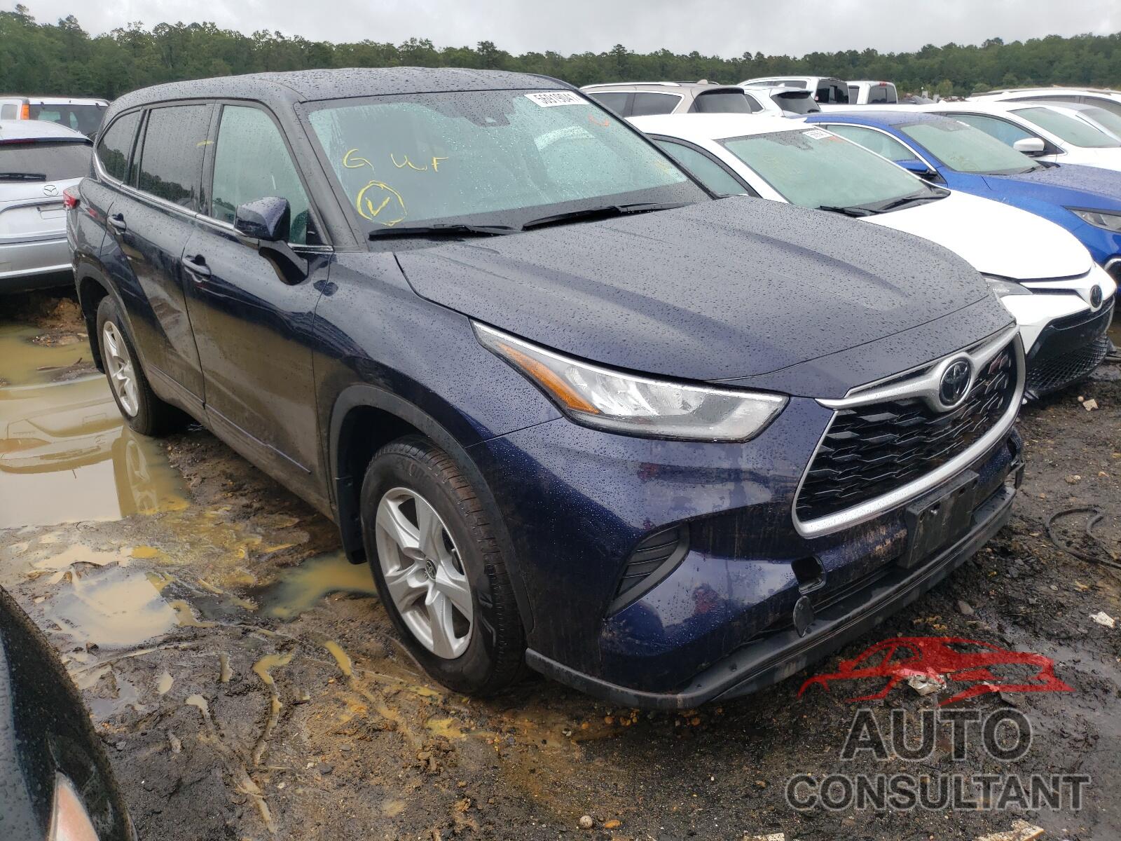 TOYOTA HIGHLANDER 2020 - 5TDCZRBH1LS001847