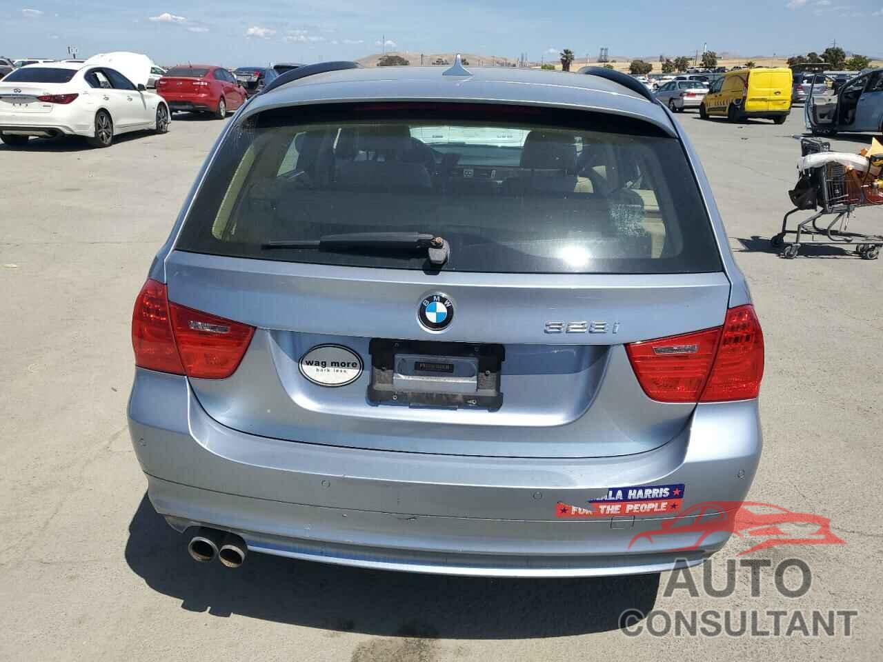 BMW 3 SERIES 2012 - WBAUT9C55CA192273