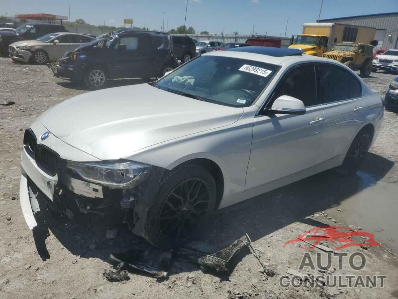BMW 3 SERIES 2017 - WBA8D9C35HA005814