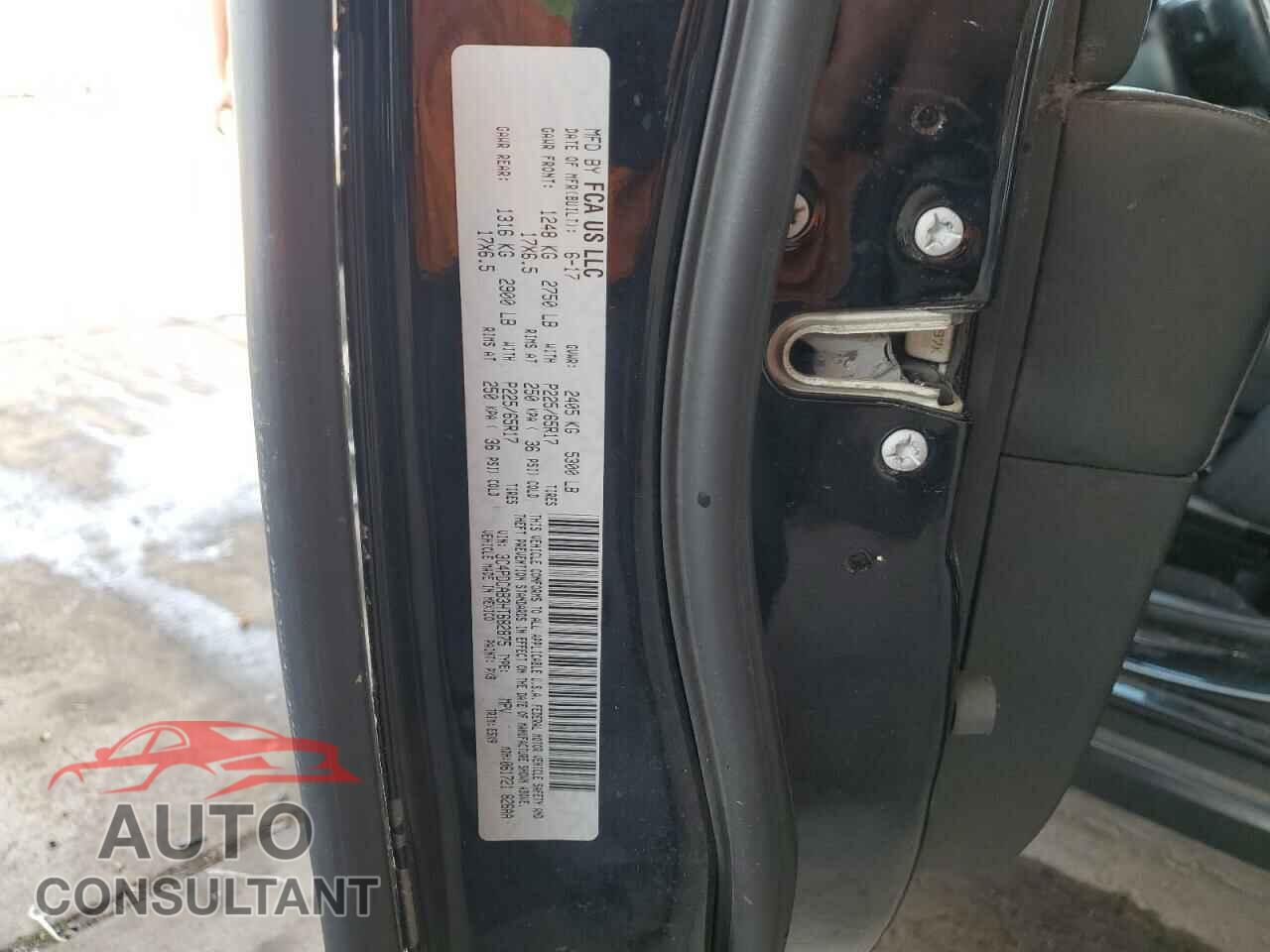 DODGE JOURNEY 2017 - 3C4PDCAB3HT682875