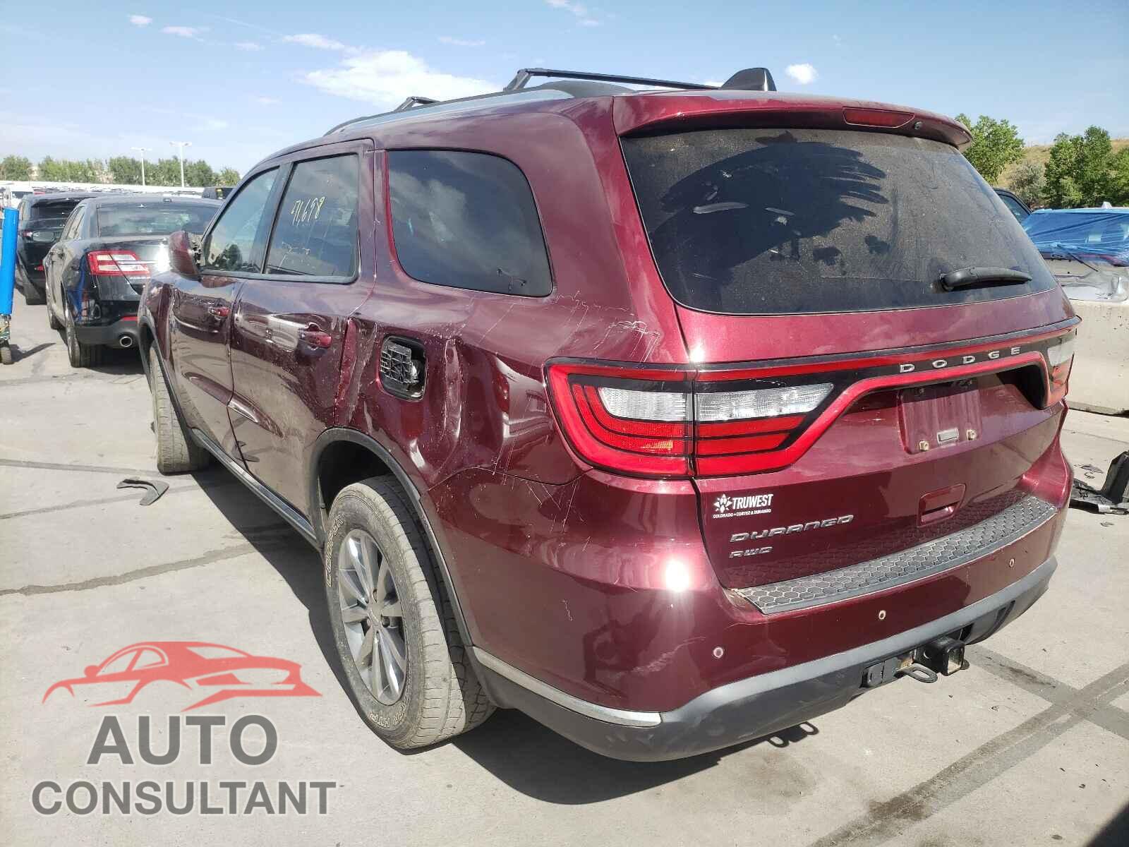 DODGE DURANGO 2017 - 1C4RDJAG9HC789594