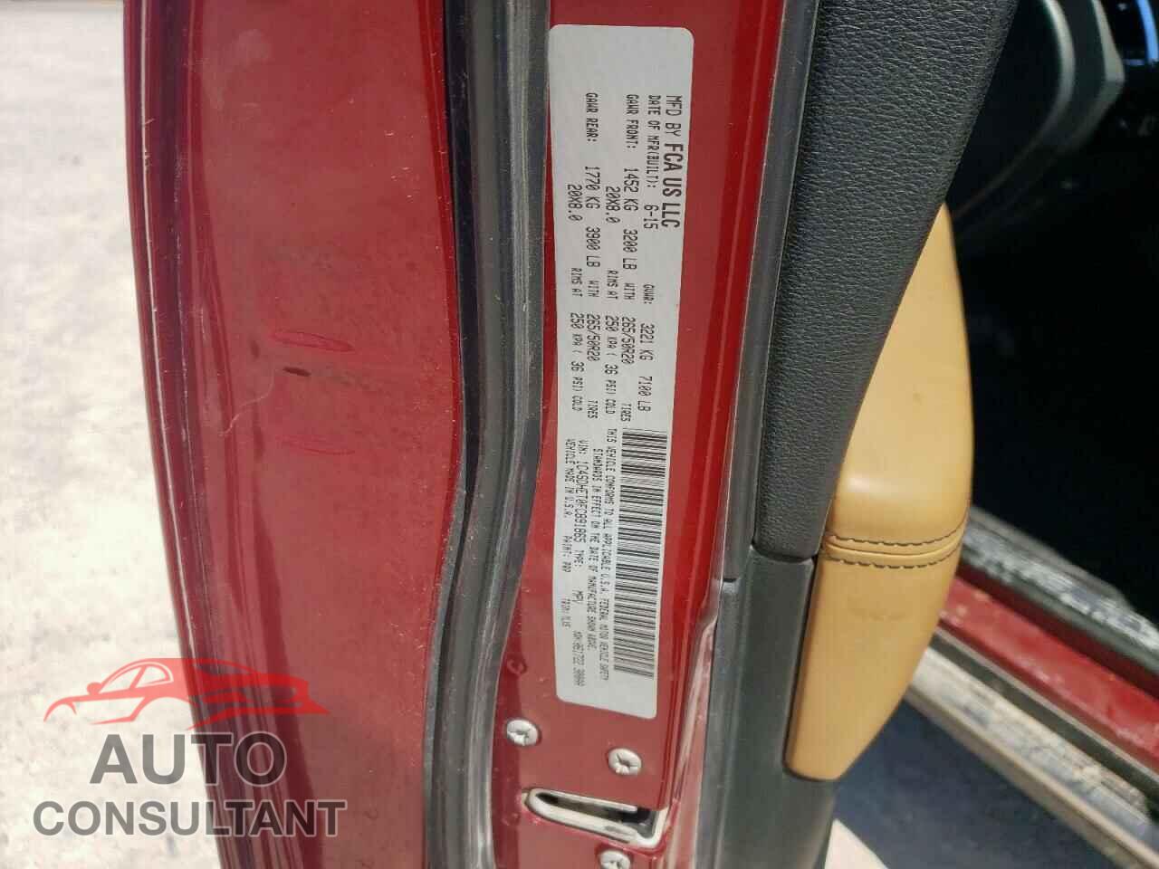 DODGE DURANGO 2015 - 1C4SDHET0FC891865