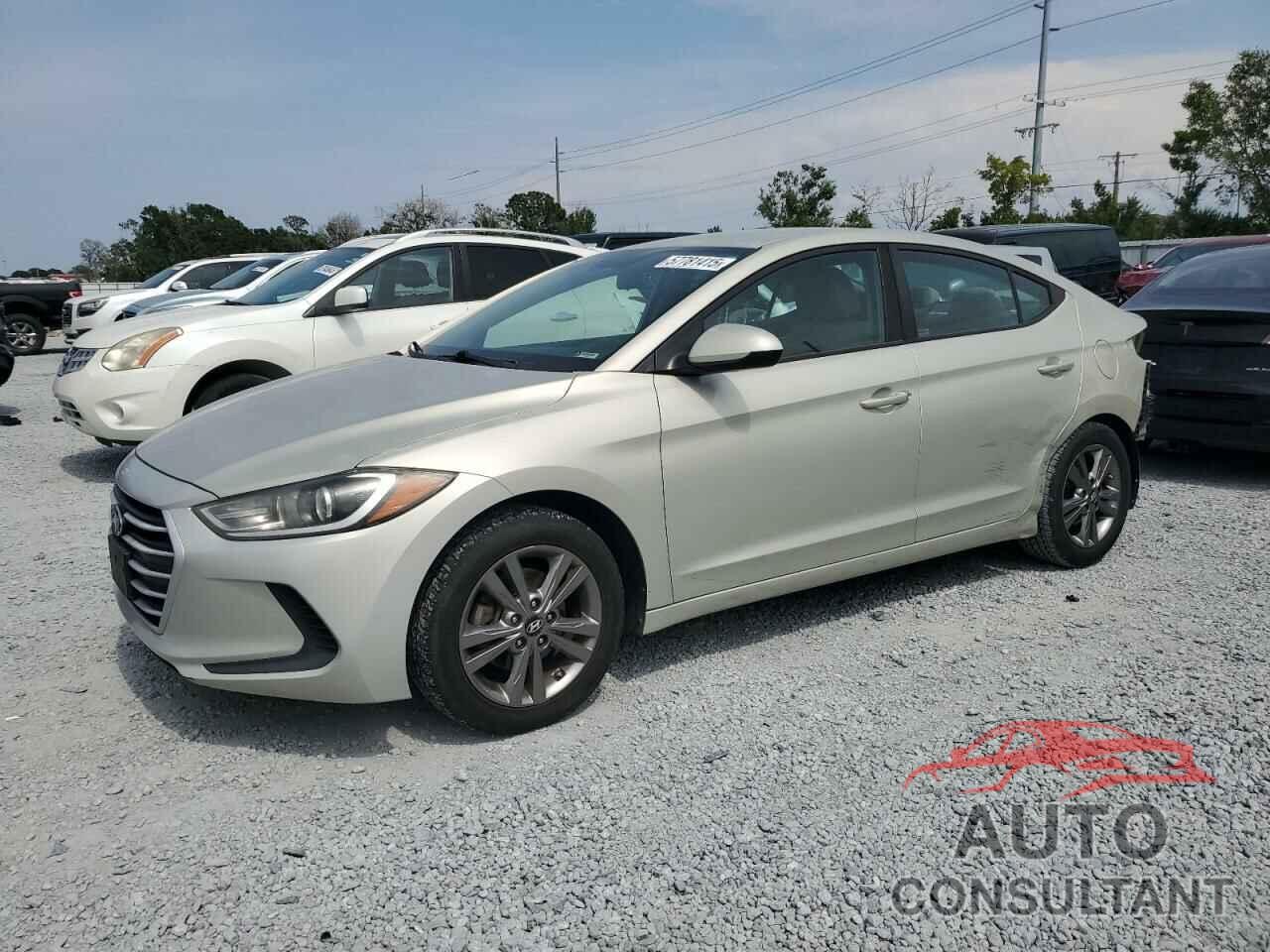 HYUNDAI ELANTRA 2017 - KMHD84LF8HU193449