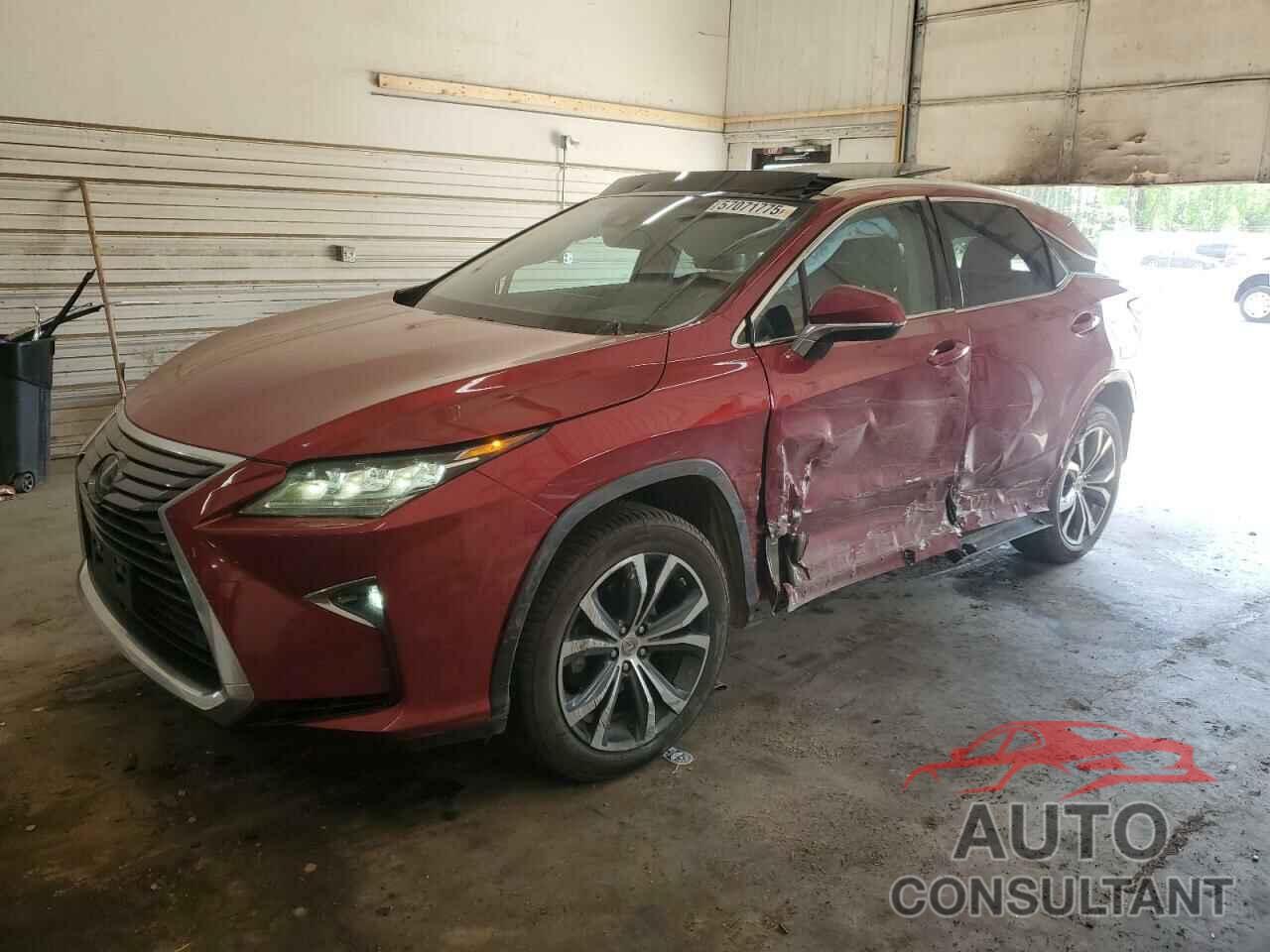 LEXUS RX450 2016 - 2T2BGMCA8GC003918