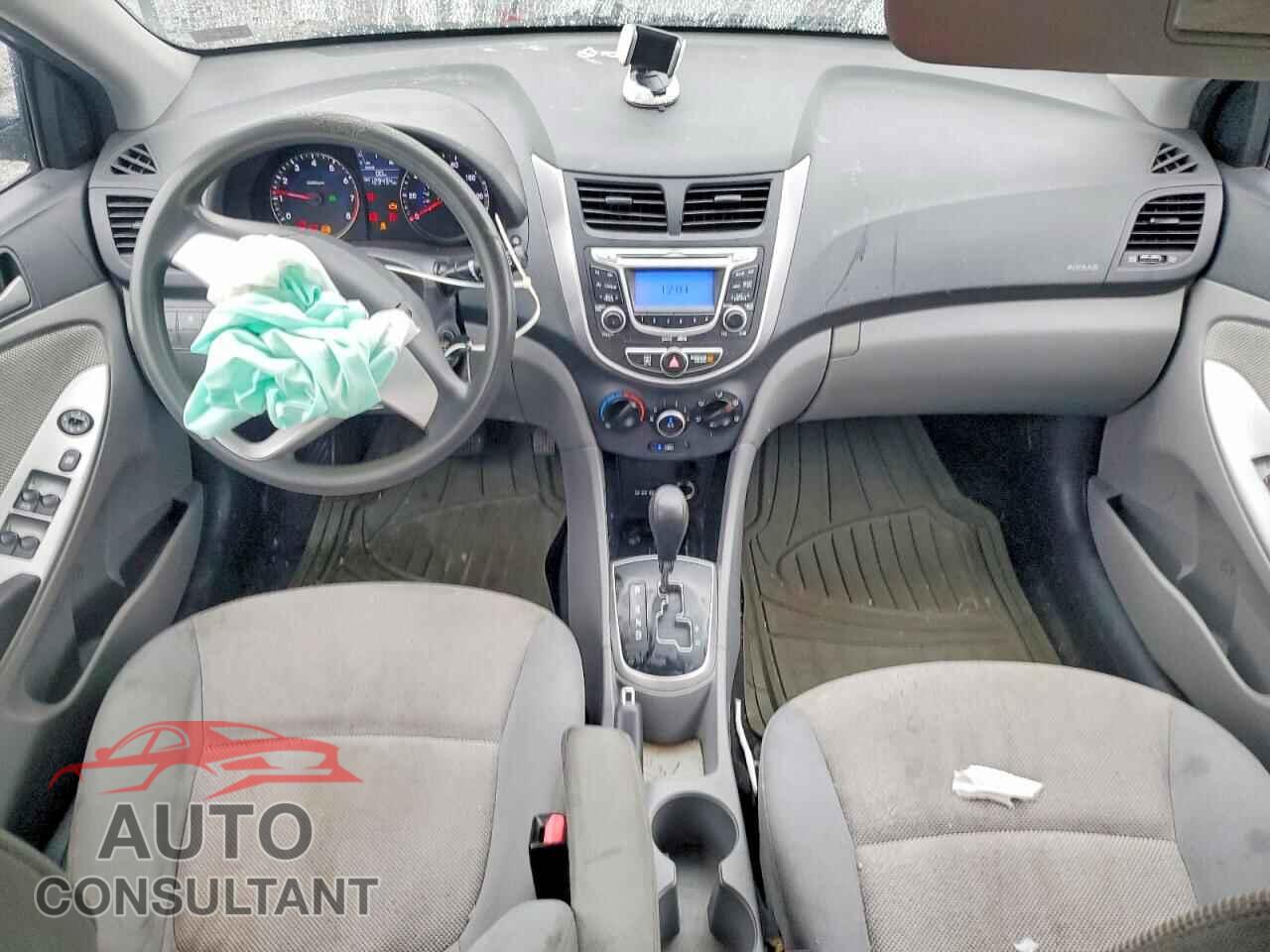 HYUNDAI ACCENT 2012 - KMHCT4AE0CU222519
