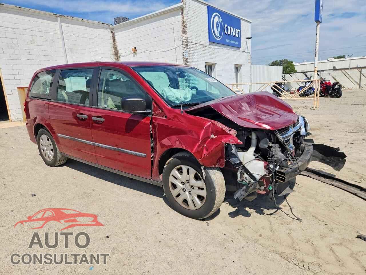 DODGE CARAVAN 2016 - 2C4RDGBG7GR146992