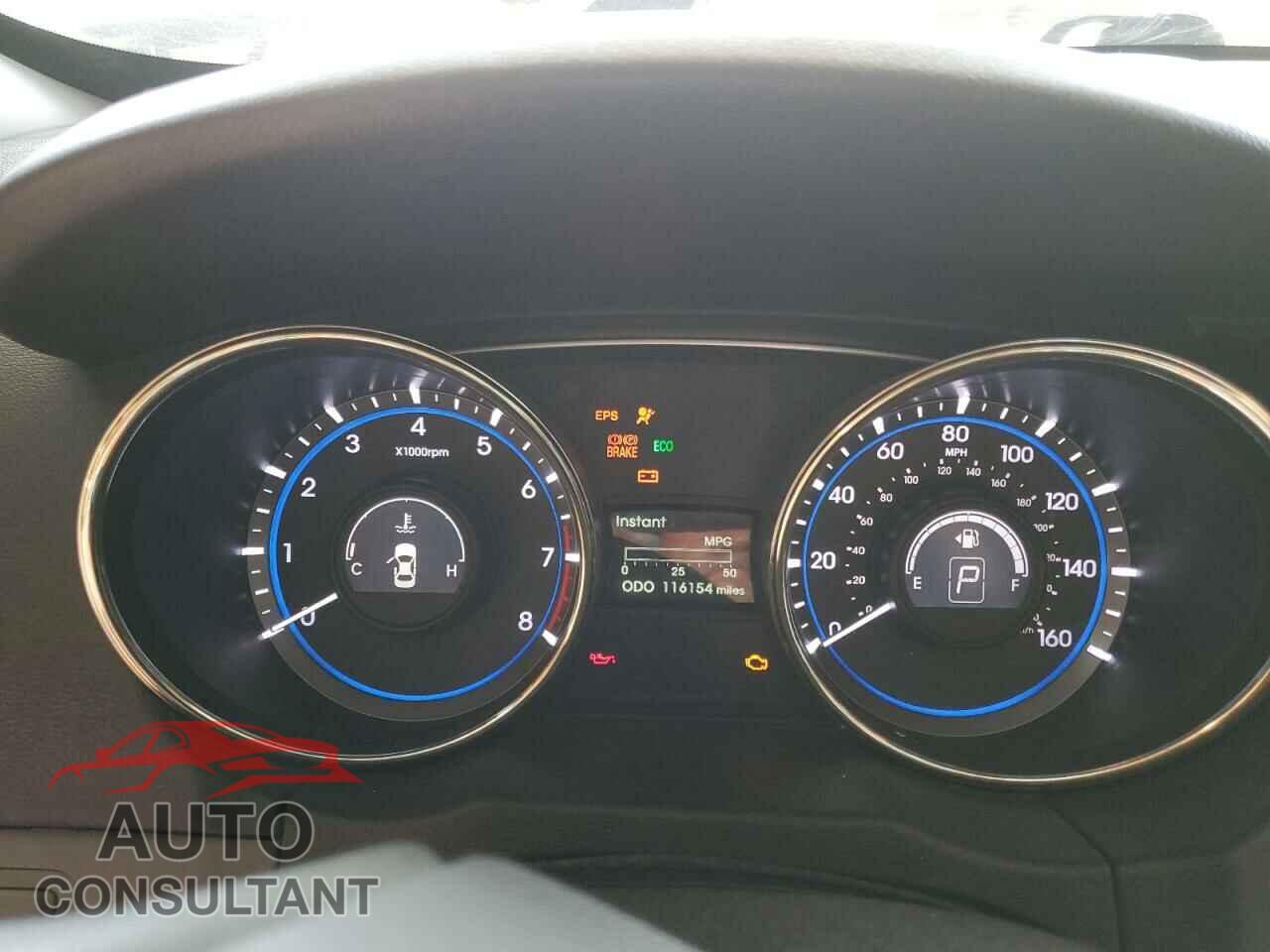 HYUNDAI SONATA 2012 - 5NPEC4ACXCH467608