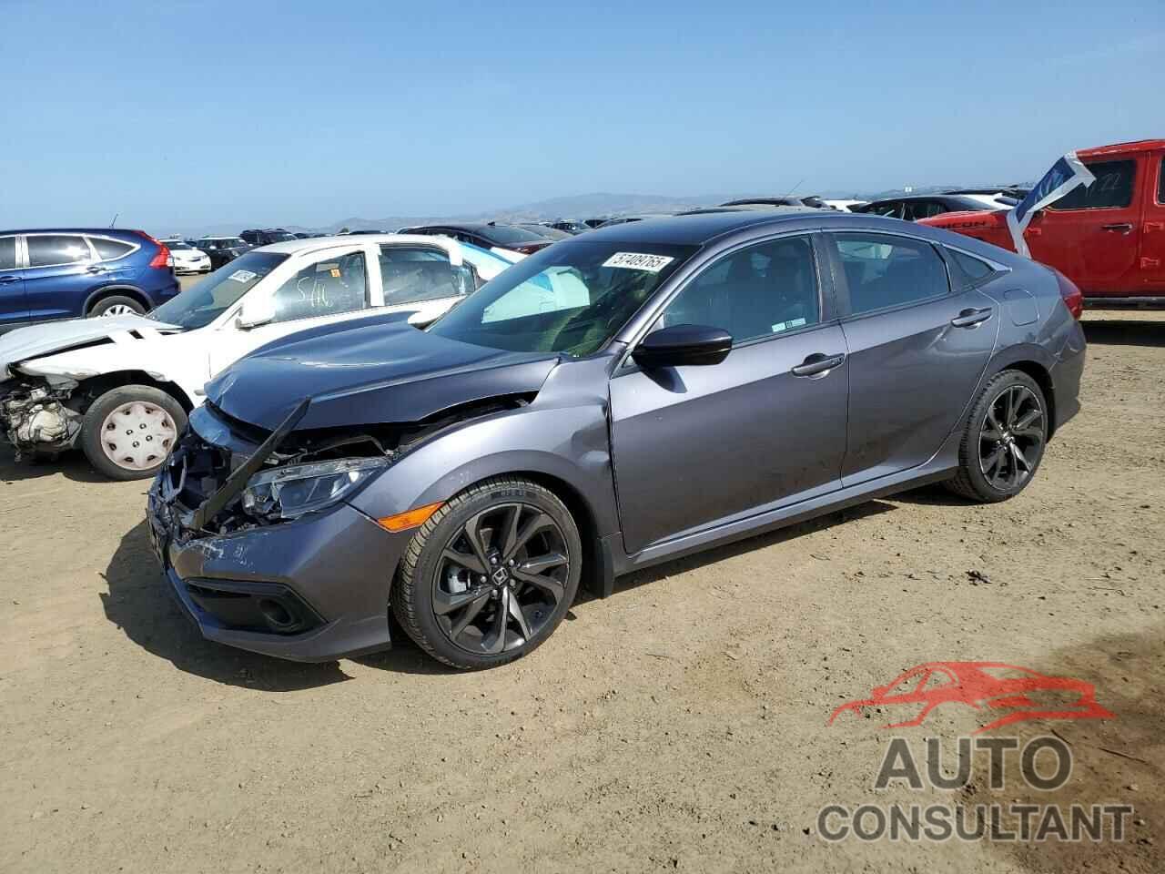 HONDA CIVIC 2020 - 2HGFC2F87LH593240