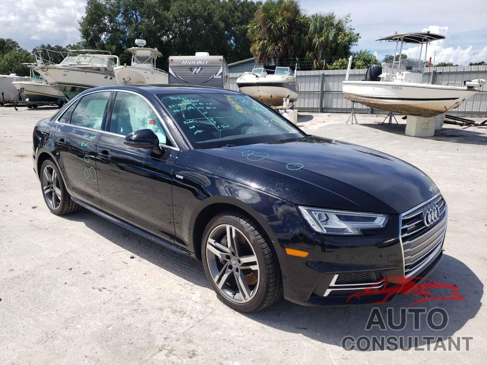 AUDI A4 2017 - WAUENAF48HN055234