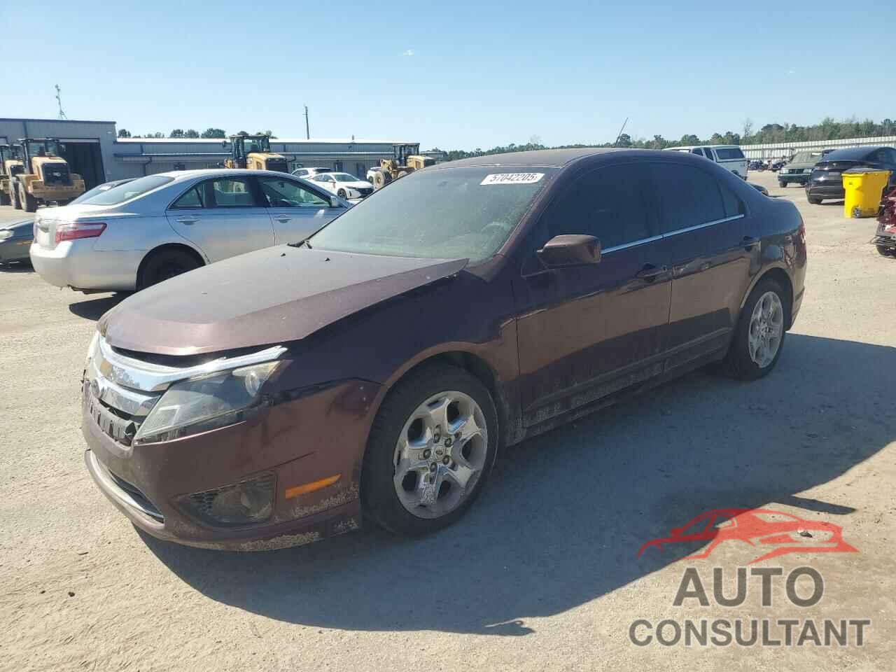 FORD FUSION 2011 - 3FAHP0HG0BR344209