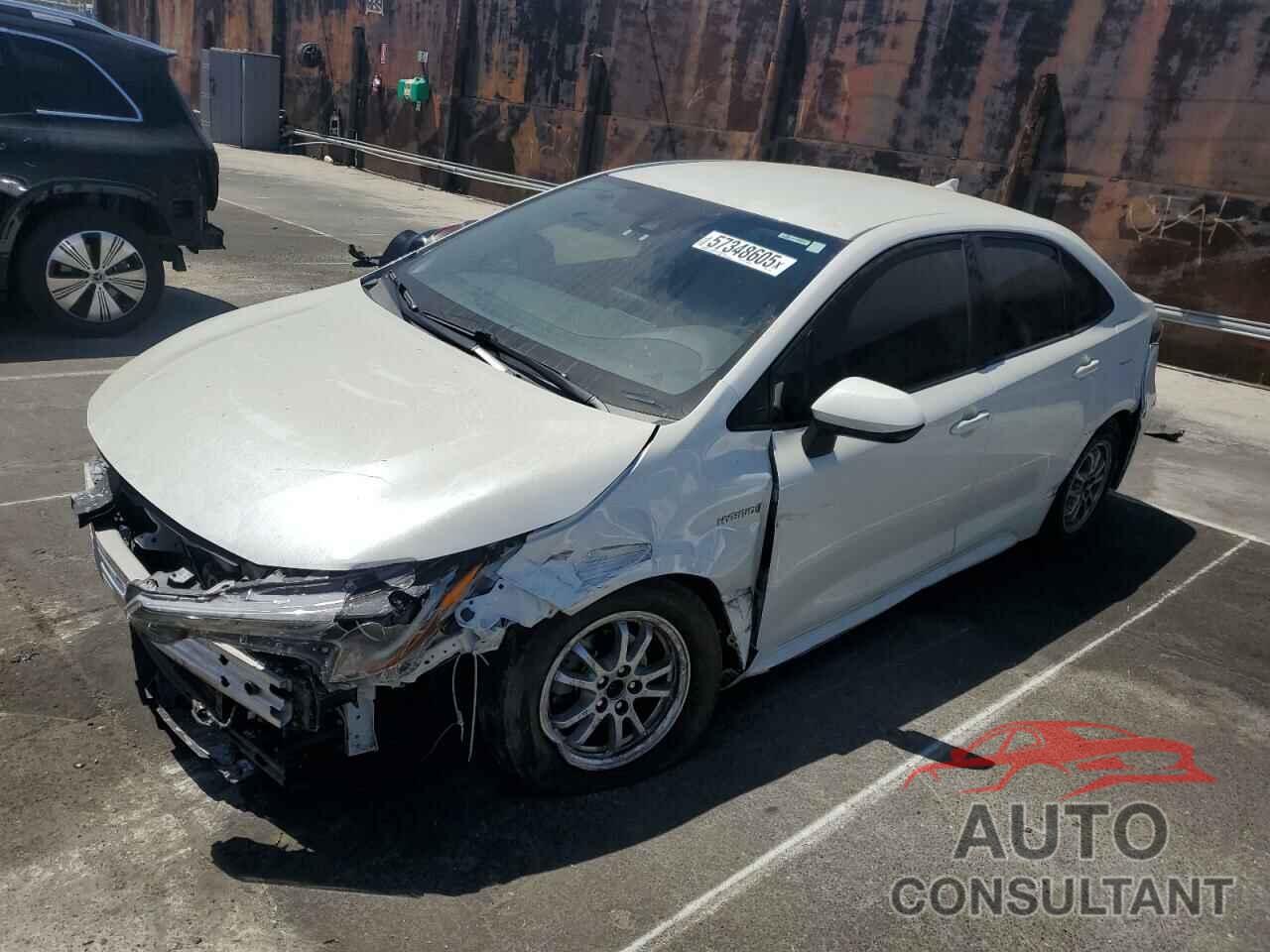 TOYOTA COROLLA 2021 - JTDEAMDE3MJ011381