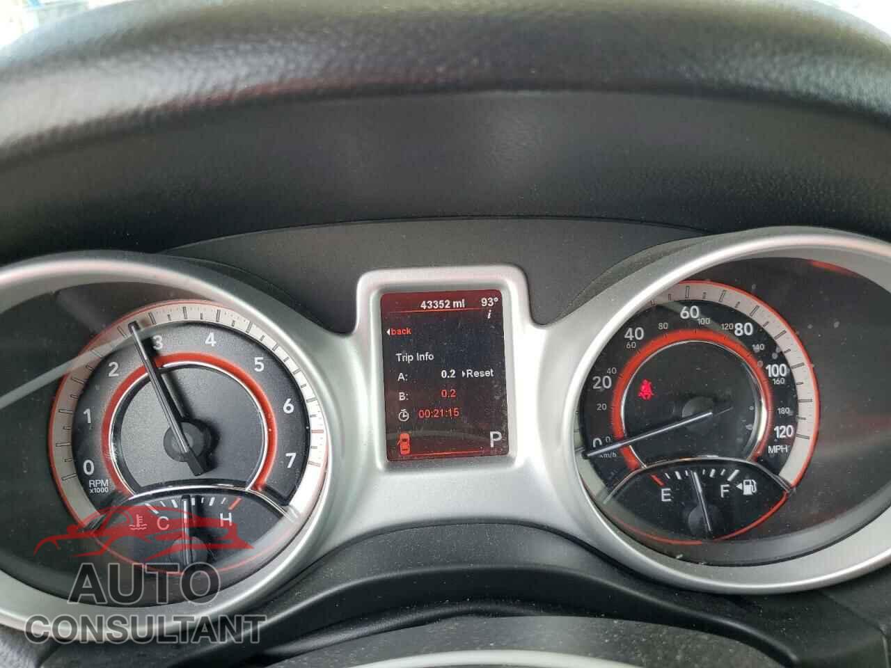 DODGE JOURNEY 2012 - 3C4PDCBGXCT144497