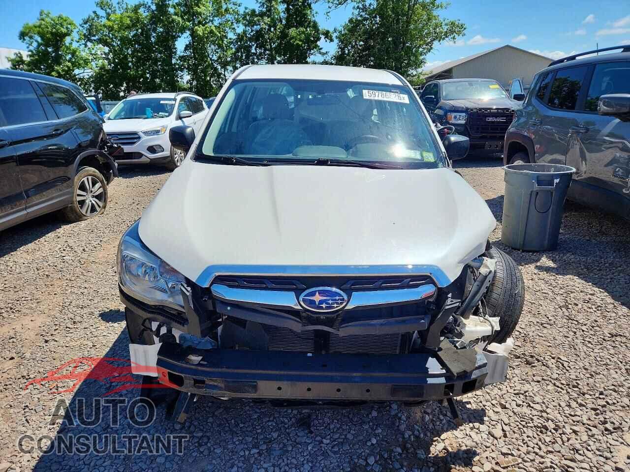 SUBARU FORESTER 2017 - JF2SJAAC4HH503341