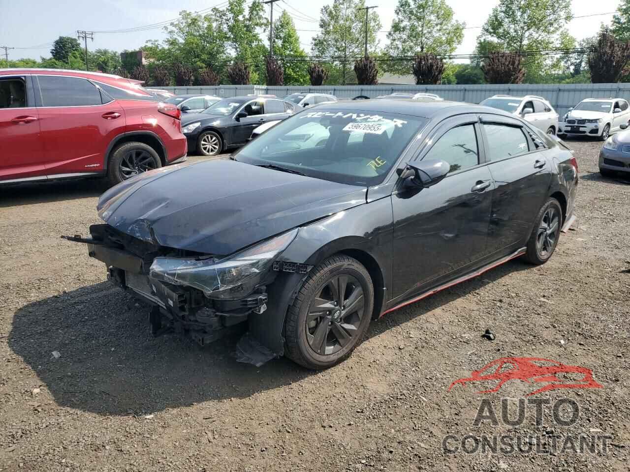 HYUNDAI ELANTRA 2022 - KMHLM4AG4NU220404