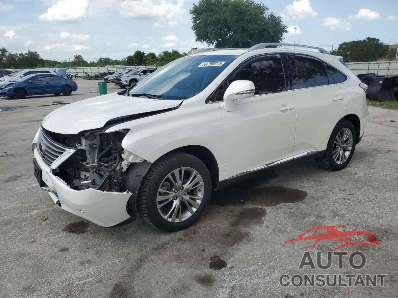 LEXUS RX450 2013 - JTJBC1BA1D2058377
