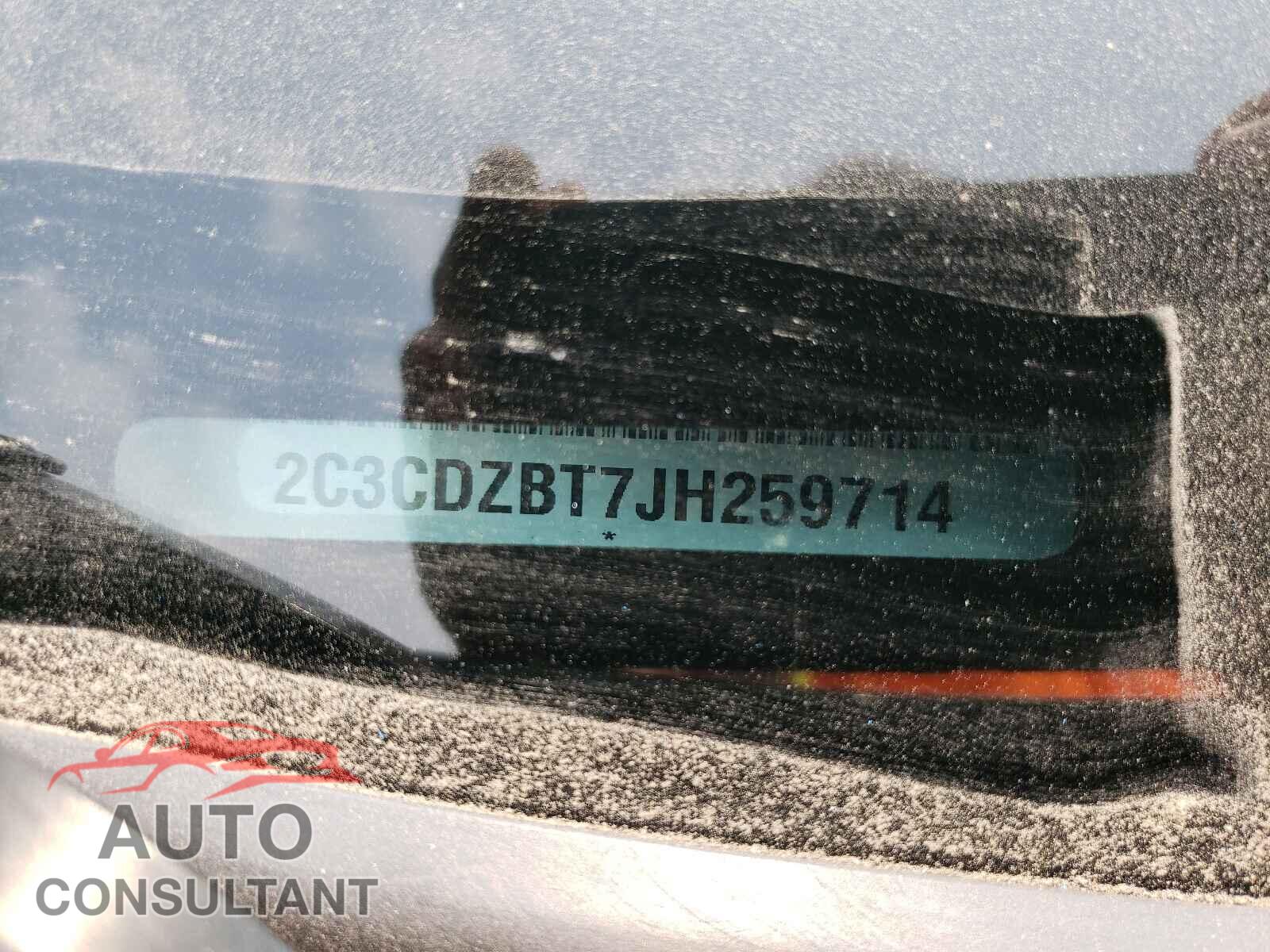DODGE CHALLENGER 2018 - 2C3CDZBT7JH259714