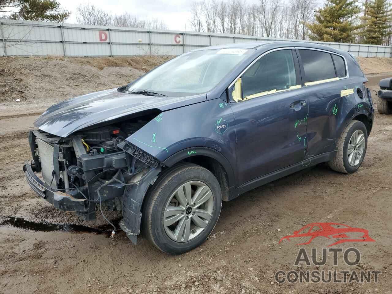 KIA SPORTAGE 2018 - KNDPMCAC7J7345533