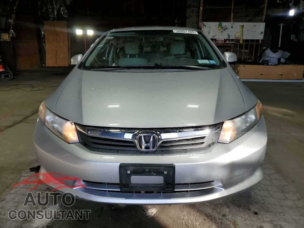 HONDA CIVIC 2012 - 2HGFB2F52CH584986