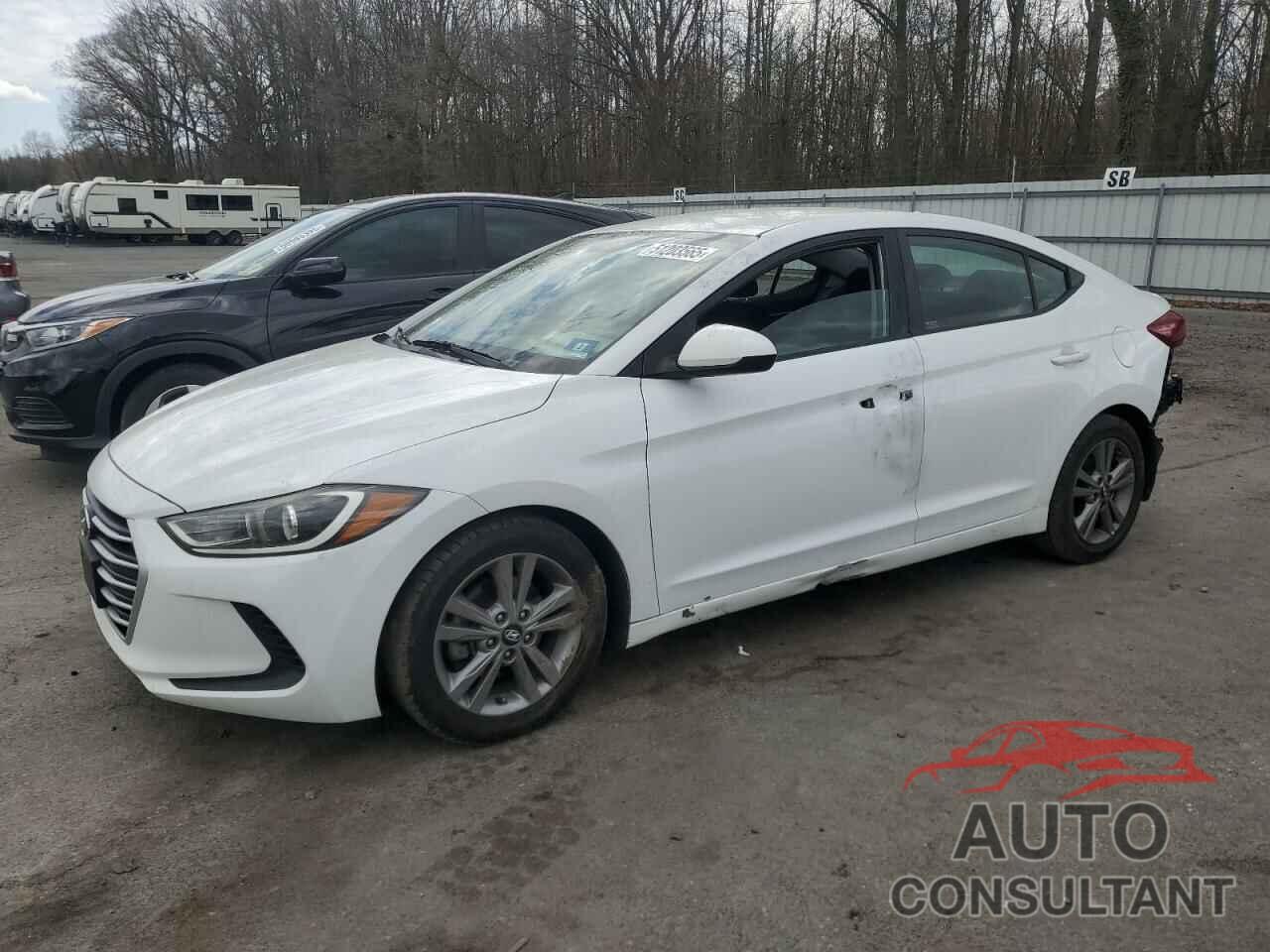 HYUNDAI ELANTRA 2018 - 5NPD84LF9JH334453