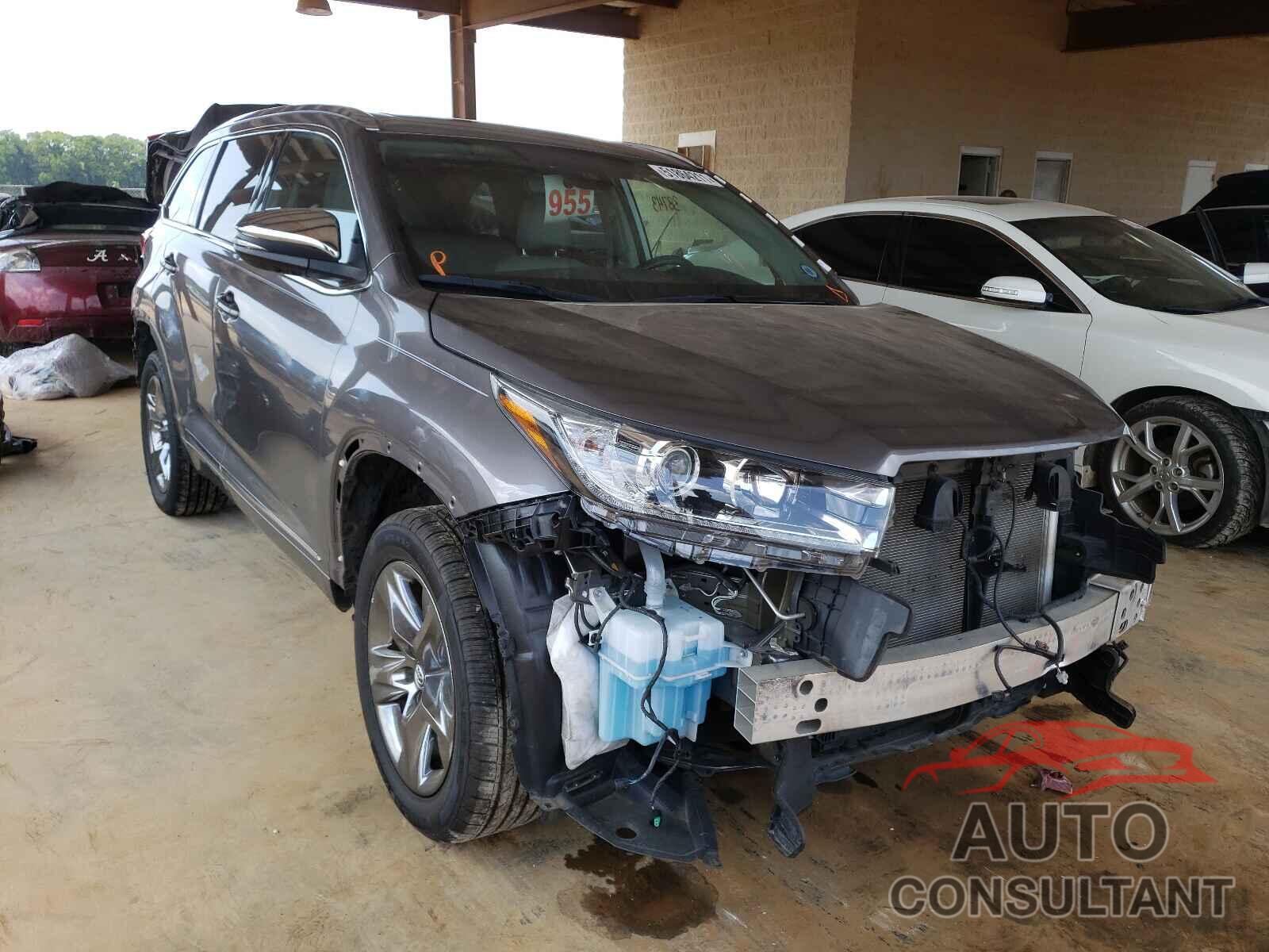 TOYOTA HIGHLANDER 2018 - 5TDYZRFH8JS276791