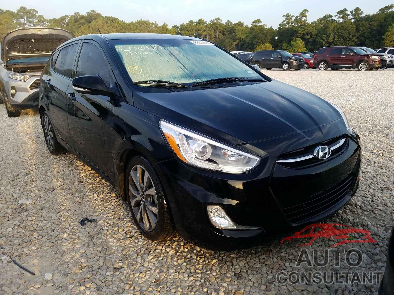 HYUNDAI ACCENT 2017 - KMHCU5AE8HU332891