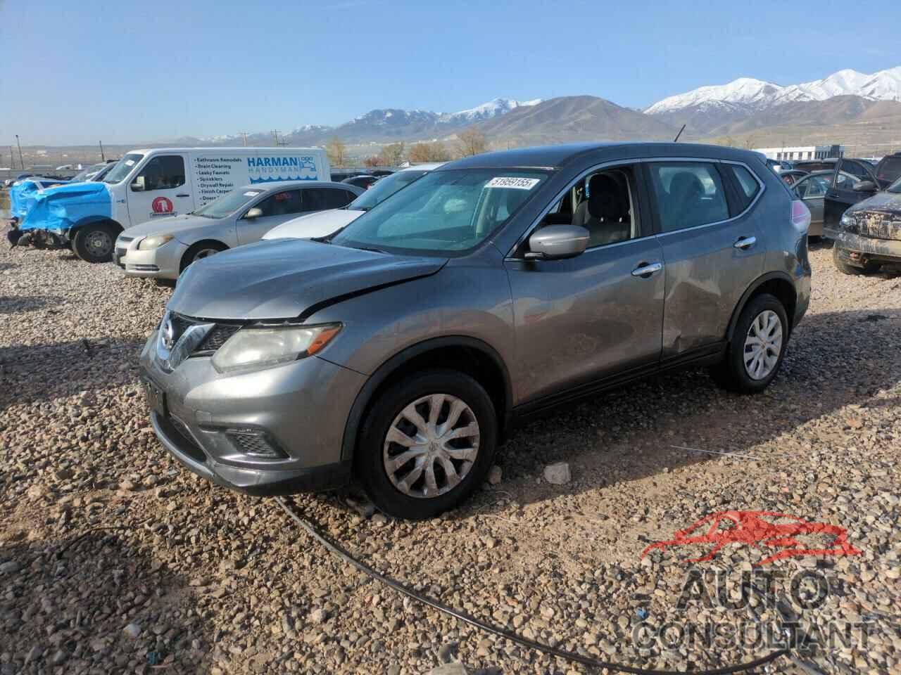 NISSAN ROGUE 2015 - KNMAT2MV1FP502951