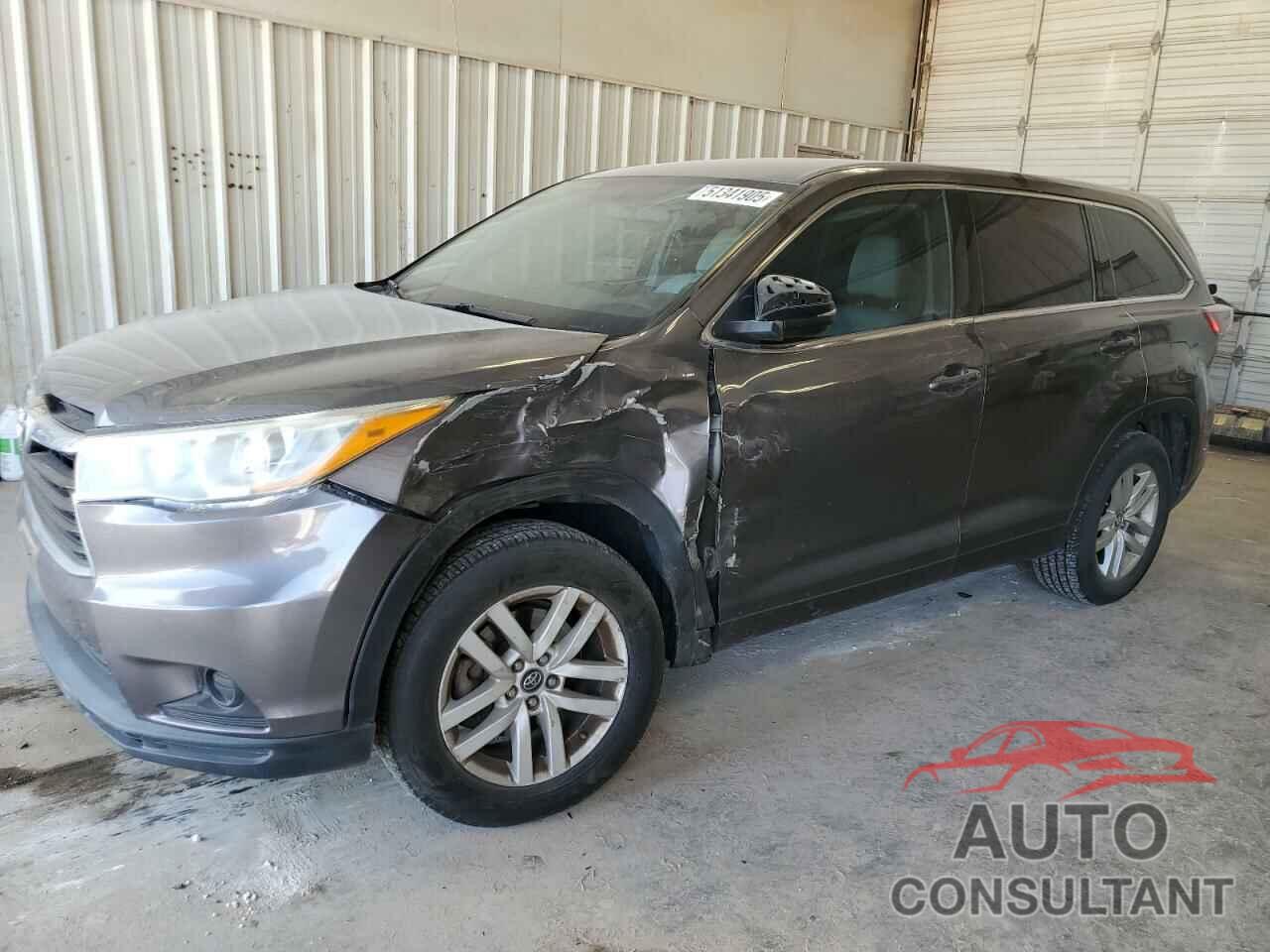 TOYOTA HIGHLANDER 2016 - 5TDZARFH6GS022405