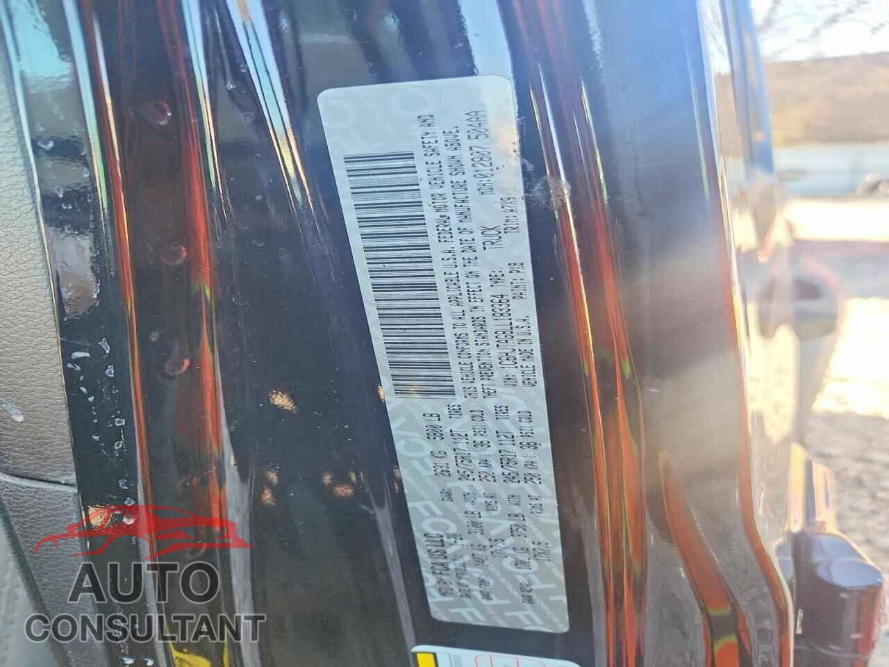 JEEP GLADIATOR 2020 - 1C6HJTAG8LL183364