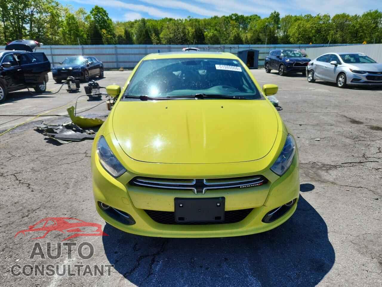 DODGE DART 2013 - 1C3CDFCH7DD294182