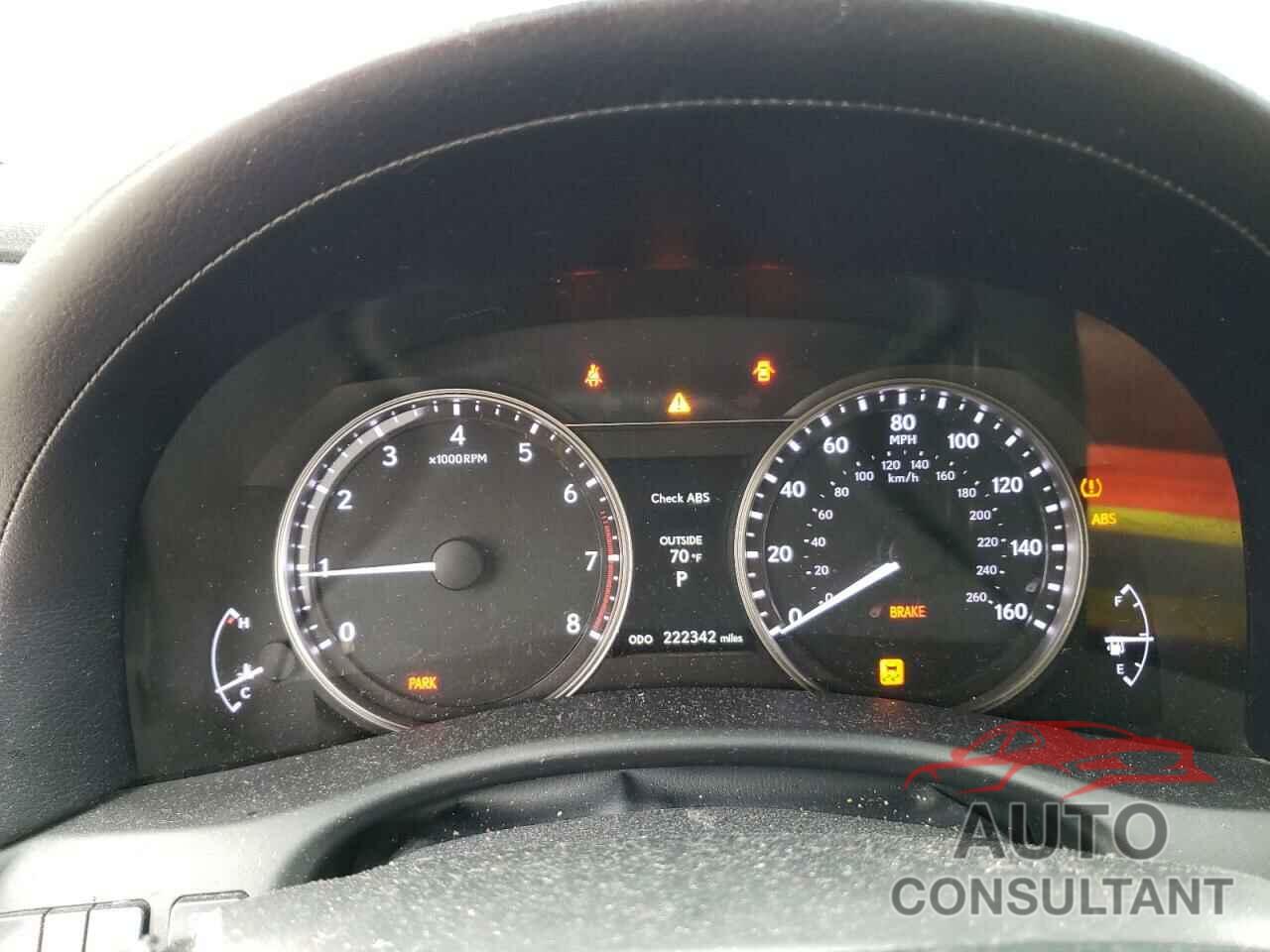 LEXUS GS350 2013 - JTHBE1BL9D5018317