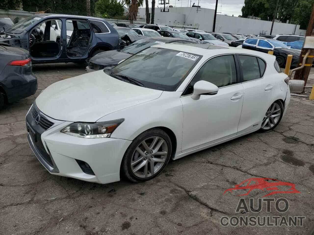 LEXUS CT 200 2017 - JTHKD5BH3H2280282