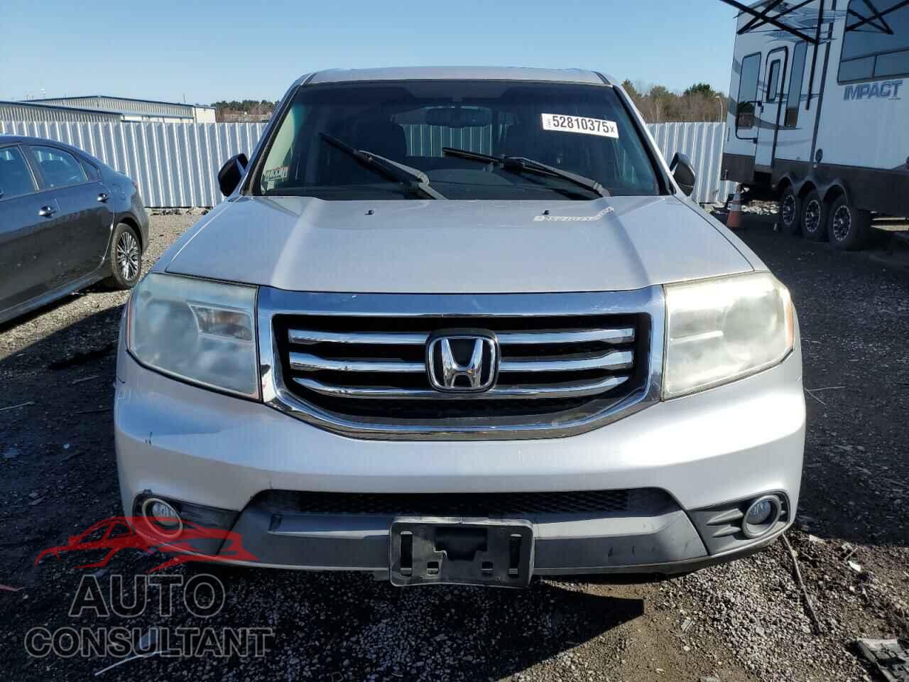 HONDA PILOT 2012 - 5FNYF4H6XCB042831