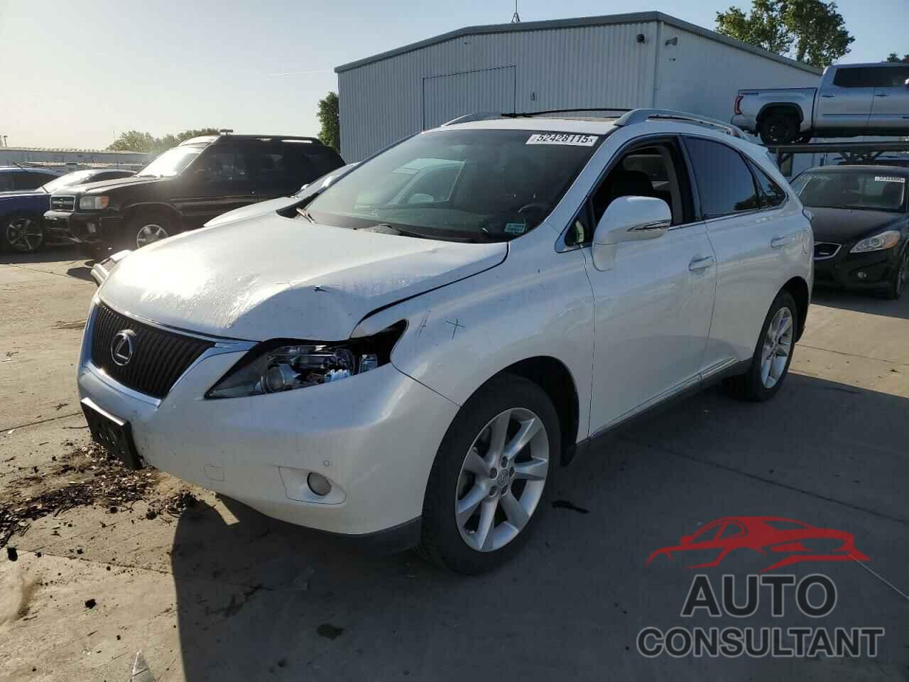 LEXUS RX350 2011 - 2T2BK1BA9BC107888