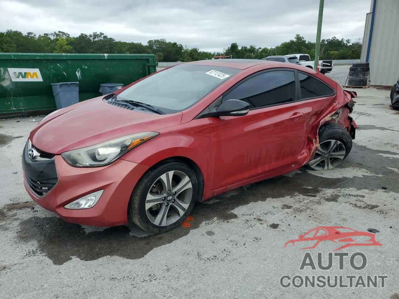 HYUNDAI ELANTRA 2014 - KMHDH6AH6EU023912