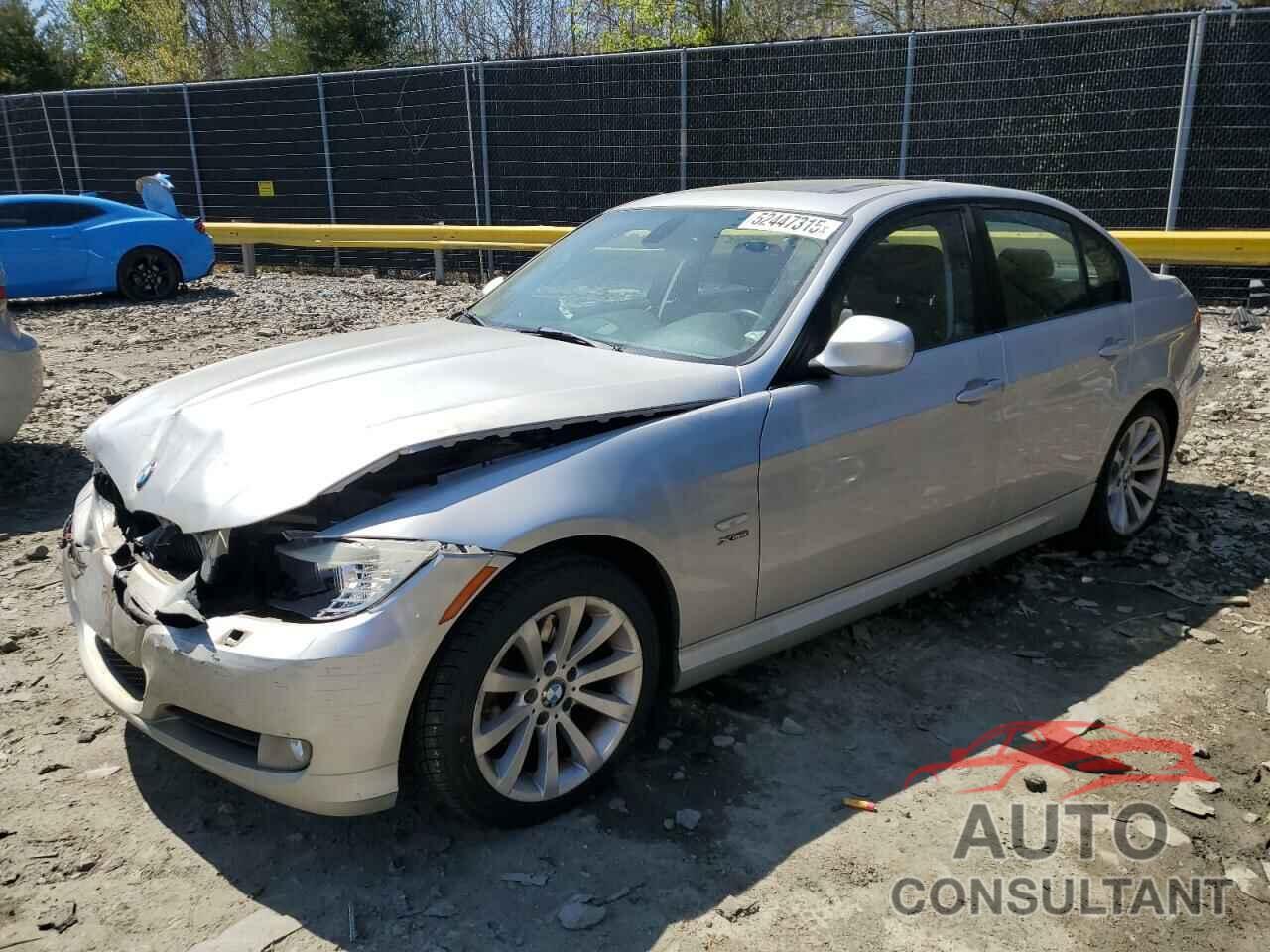 BMW 3 SERIES 2011 - WBAPK5C54BF125643