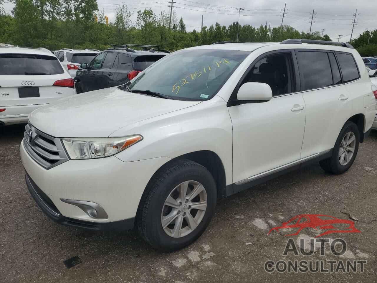 TOYOTA HIGHLANDER 2013 - 5TDZK3EH3DS105894