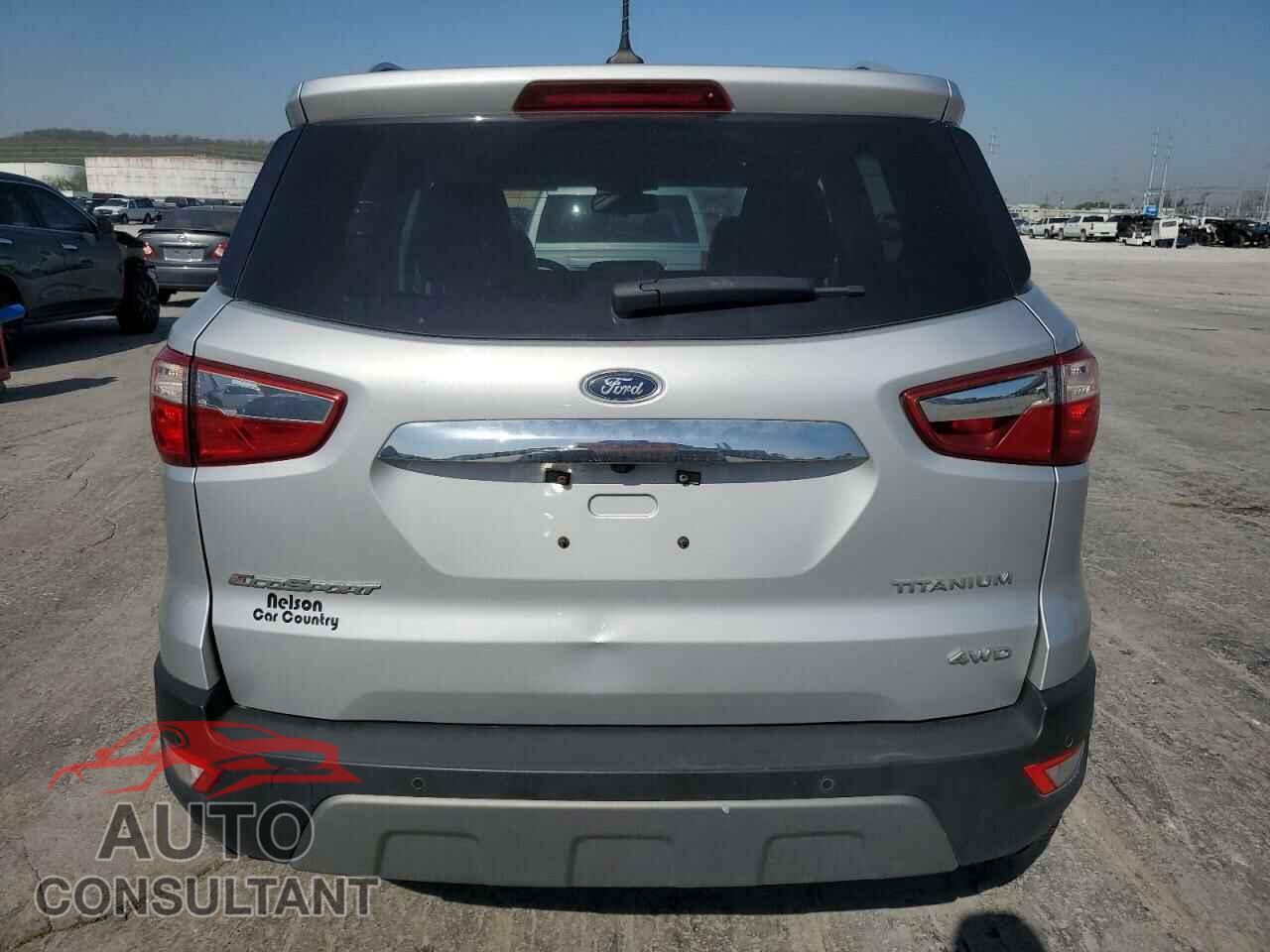 FORD ECOSPORT 2021 - MAJ6S3KL8MC400539