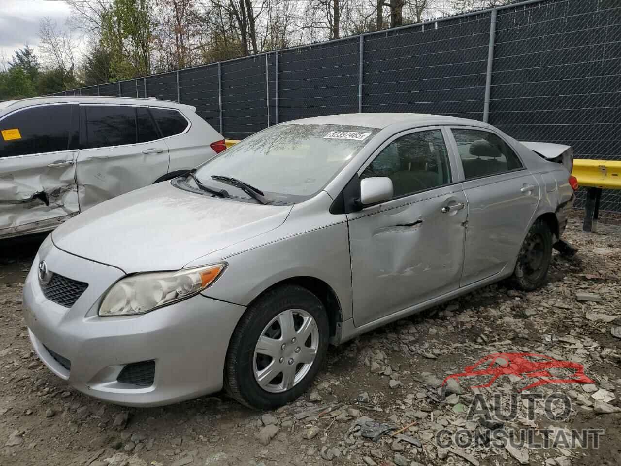 TOYOTA COROLLA 2009 - 1NXBU40E89Z031322