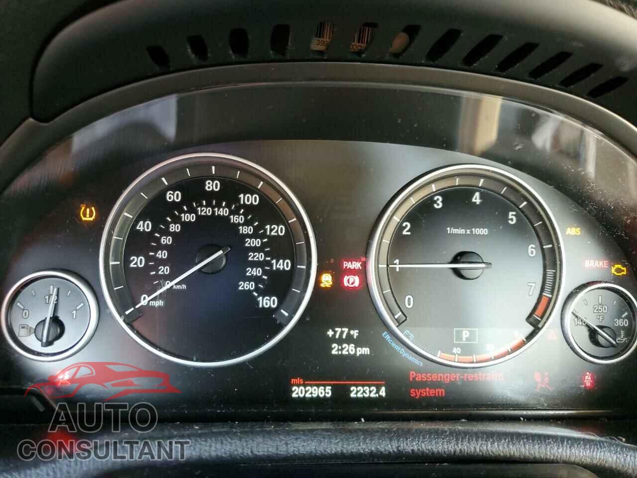 BMW X3 2013 - 5UXWX9C59D0A28680